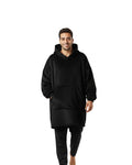 Hoodie blanket black