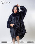 Hoodie blanket black